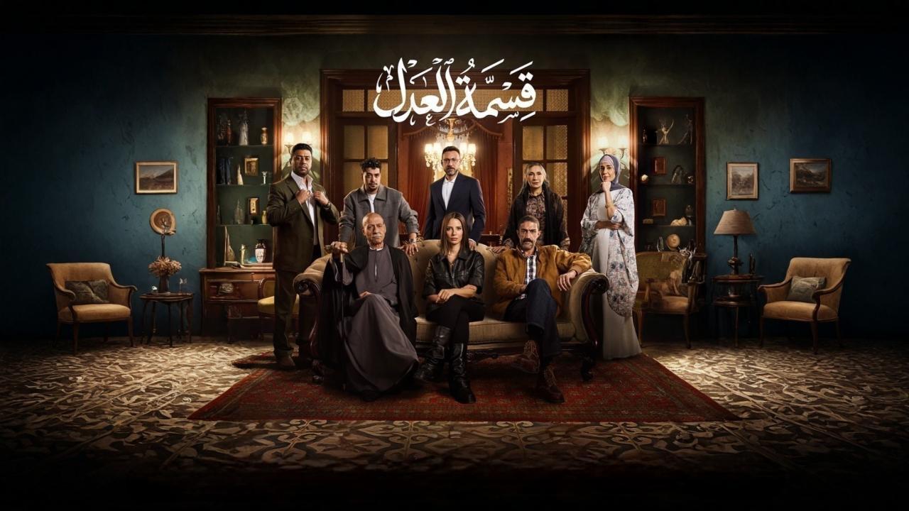 مسلسل قسمة العدل الحلقة 16 السادسة عشر
