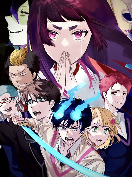 مشاهدة انمي Ao no Exorcist الموسم الثالث الحلقة 8 مترجمة